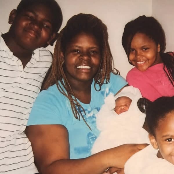 Family photograph supplied for The Latarsha Sanders Retrial Topic
